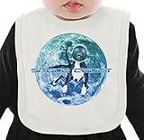 Space Cadet ネクタイを有する有機ビブ Medium