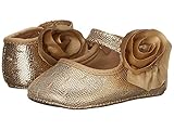 [ベイビー ディア] Baby Deer Swiss Dot Skimmer with Flower (Infant) シューズ Champagne 3 (6-9 Months)(生後6-9ヶ月) -