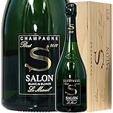 2012 サロン ブラン ド ブラン ル メニル ブリュット 木箱入り キュヴェS シャンパン 辛口 白 750ml Champagne Salon Blanc de Blancs Le Mesnil Brut BOX