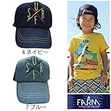 【SiShuNon/FARM】ファーム インディゴ サーフ キャップ 帽子 50 4 ネイビー
