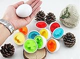 12PCS/2 set BeautyMood Smart Capsule Egg Kids Study Educational Toys Pairings Smart Egg Capsule Stud