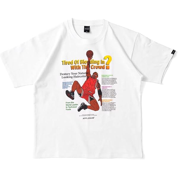 Amazon.co.jp: [APPLEBUM] アップルバム Logo L/S Tee ロンT