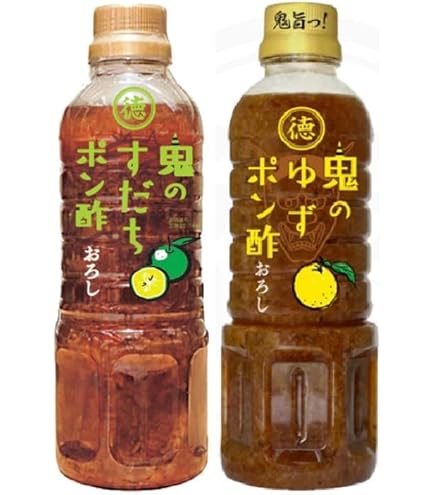 Amazon.co.jp: 徳島産業 鬼のすだちポン酢おろし 400ml ×6 : 食品