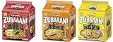 マルちゃんZUBAAAN！ ラーメン 背脂濃厚醤油 旨コク濃厚味噌 にんにく旨豚醤油 3食パック 3種アソート