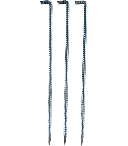 Amazon.co.jp: J型アンカーピン D16×850 10本入 溶融亜鉛メッキ