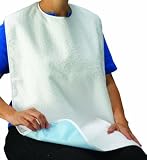Drive Medical RTL9104 Terry Towel Bib with Liner by Drive Medical