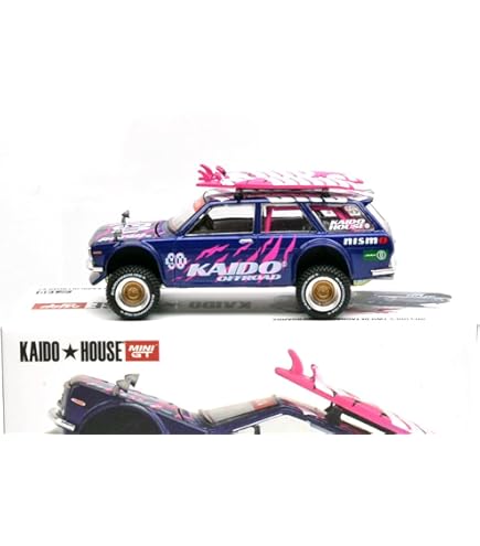 Amazon | MINI GT KAIDO HOUSE - DATSUN KAIDO 510 WAGON