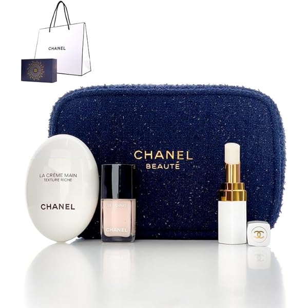 【値下げ中】【新品未使用】CHANELハンドクリーム　リップクリーム　限定ポーチ CHANEL（シャネル） [限定] クリスマスコフレ 2024 リップクリーム