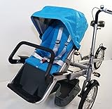 折りたたみ自転車3ホイールベビーカーバイクキャリアPushchairジョギング自転車母& baby. rideonecar