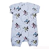 ヘリアンタス 半袖ジャンプスーツ #1008 ミッキーマウスバブル L