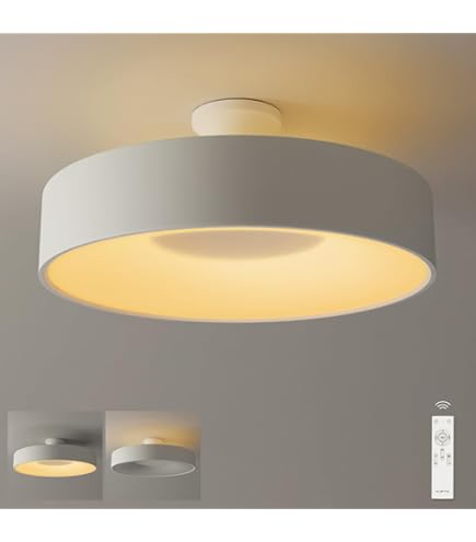 Amazon.co.jp : NJTOZXZC シーリングライト 北欧 LED 8畳 円盤 丸形