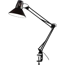 アーム式黒金属ランプ LED電球付き　ライト　スタンドライト　ヴィンテージ アーム式黒金属ランプ LED電球付き ライト スタンドライト