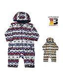 【子供服】 Little Bear Club (リトルベアークラブ) ノルディック柄カバーオール 70cm～90cm N54751