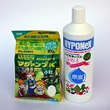 ハイポネックス原液 800mlとマグァンプK小粒600gのセット