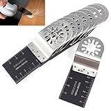 使用頻度の高い替刃セット！カットソー・マルチツール用 マルチツール替刃 ノコギリ スクレーパー ブレード 互換 替刃 先端工具 メタル 35MM　短いタイプ　10枚