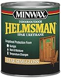 Minwax 43210000 Helmsman Sparウレタンクリア、パイント、半光沢