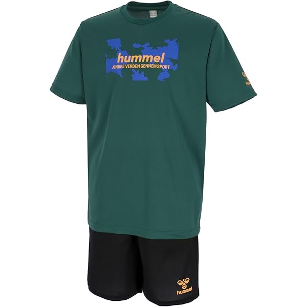 Amazon.co.jp: Hummel Top and Bottom Set, Practice T-Suit, (521