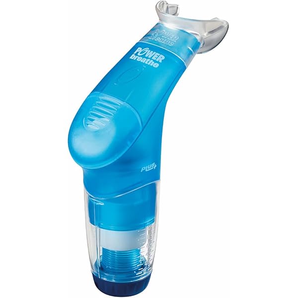 【新品・未使用品】2点セット パワーブリーズ プラス 呼吸筋トレーニング 青 緑 パワーブリーズ プラス POWER breathe 標準負荷 重負荷 健康器具