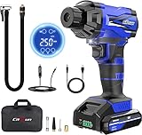 電動エアコンプレッサー コードレス タイヤインフレーター 空気入れ エアコンプレッサー 12V コードレス カータイヤポンプ