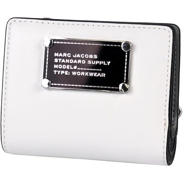 マークジェイコブス 二つ折り財布 4S5SMP078S01 001 MARC JACOBS マークジェイコブス 二つ折り財布 レディース