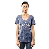 トロント・ブルージェイズMLB Women 's Canada Day VネックスリムフィットTシャツ( XXLサイズ)