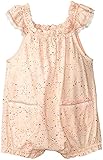 Egg by Susan Lazar Baby Girls Kiera Romper Pink 6M [並行輸入品]