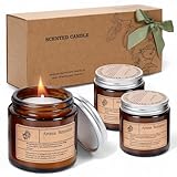 ENHANCERY アロマキャンドル アロマ ギフト セット ローズ ジャスミン バニラ 65時間 ギフトセット プレゼント (Bセット:フォレストフリージアローズ)