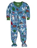 Hatley ハットレイ 男の子 ヴィンテージスキー 足つきカバーオール・パジャマ 70~75cm、6-12M(69-74cm) マルチカラー 綿100% DR5SKIS329
