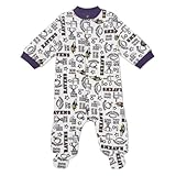 NFL Baltimore Ravens Boy 's Sleep N Play Sleepers ブルー