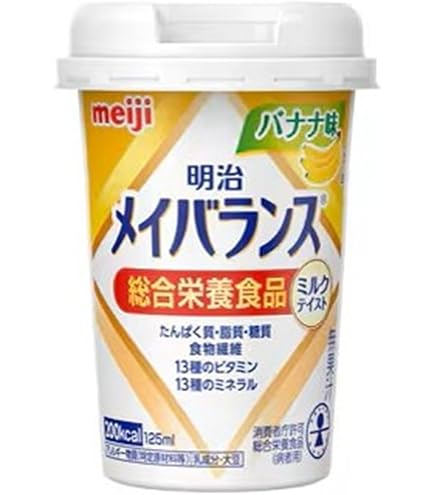 カ*ス様 【まとめ売り特価】メイバランスミニ カップ バナナ味 72本セット メイバランスミニカップ バナナ味 125ml×12本