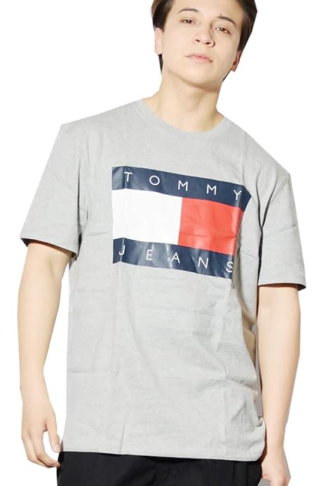 Amazon | (トミーヒルフィガー) TOMMY HILFIGER Tシャツ メンズ 半袖 