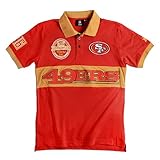 NFLコットンラグビーポロ XL レッド