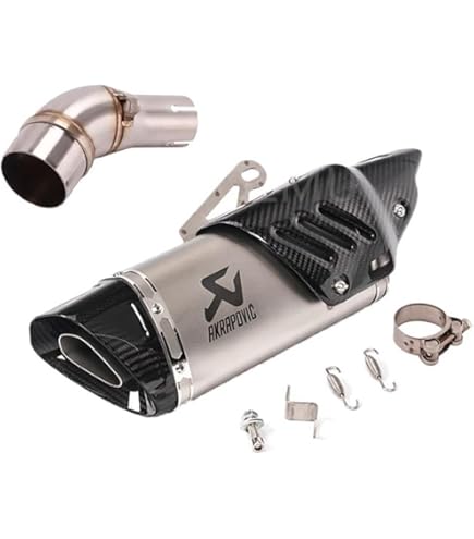Amazon | アクラポビッチ(AKRAPOVIC) オプショナルリンクパイプ ステン