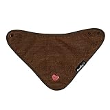 Mum 2 Mum バンダナビブ刺しゅう入り チョコハート