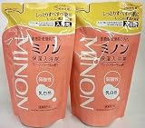 ［２個セット］ミノン 薬用保湿入浴剤 詰替 400mL入り×２個