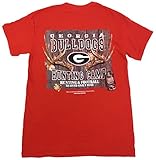 新しい世界グラフィックスGeorgia Bulldogs Hunting Camp Tシャツ 4L