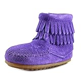 (ミネトンカ) Minnetonka Double Fringe ベビー 米国 1 パープル ファッション - アンクル [並行輸入品]