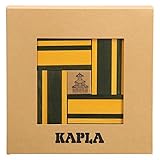 Kapla [ カプラ ] 魔法の板 カラー （イエロー20枚+グリーン20枚） JL+JP （おもちゃ 玩具 知育 積み木 プレゼント) 【数量限定Rainbow Loomの特典付】 [並行輸入品]