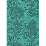 81337719 – パナマCasadeco Arbres verts Papier peint peinture Murale