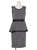 MILLION CARATS (ミリオンカラッツ)SPRINGツイードワンピ[DRESS] ブラック S