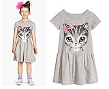 Candykids 子供服　　キッズ 女の子 女児 幼児　　　キッズドレス　ベビーワンピース　女の子ドレス女児ワンピース　演奏会 卒園式　 (90cm, グレー)