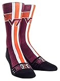 Rock ' emアパレルVirginia Tech Hokiesカスタムアスレチッククルーソックス