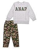 (アナップキッズ) ANAP KIDS トレーナー迷彩レギパンセットアップ 100cm グレー