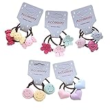 [インソミラ] InSomila ヘアゴム こども ベビー ヘアアクセサリー かわいい 髪ゴム こども 15本セット キッズ 髪飾り リボン 子供 赤ちゃん 髪留め キッズドレス 発表会 誕生日 (1