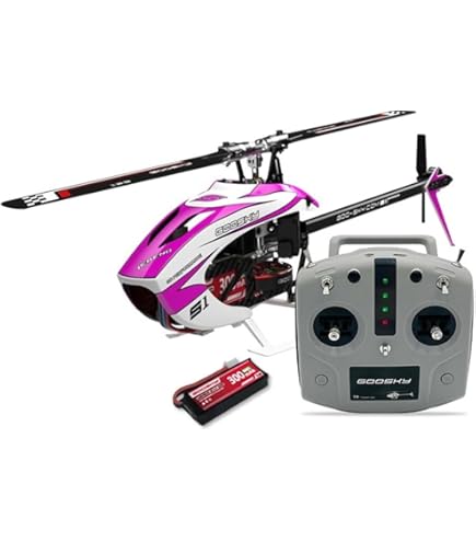 Amazon | GOOSKY S1 RC ヘリコプター BNF バージョン（ブルー