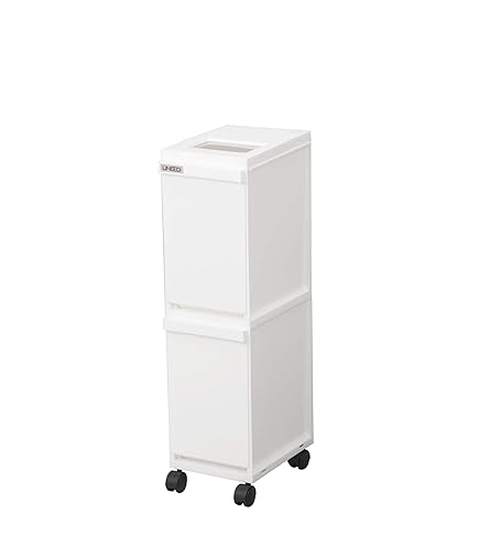 Amazon｜東谷(Azumaya-kk) ダストボックス ホワイト 高さ80cm-2