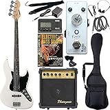 SELDER セルダー エレキベース ジャズベースタイプ JB-30/WH/B サクラ楽器オリジナル Revol effectsエフェクター入門セット【オーバードライブ ZEBRA BASS DRIVE/EBOD-01】