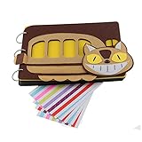 かわいい漫画ルーズリーフベビーフォトアルバムトトロの額縁、子供の誕生日プレゼントのDIYステッカーブック