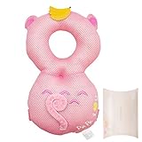 GoodsLand 【オリジナルBOX入り】 赤ちゃん の頭を守る 軽量 ベビー ヘッド ガード プロテクター 防護 安全 保護 セーフティー 枕 ピロー 天使パッド リュック (ピンクモンキー) G
