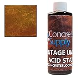 コンクリート酸Stain |ヴィンテージUmber 4ozコンテナ